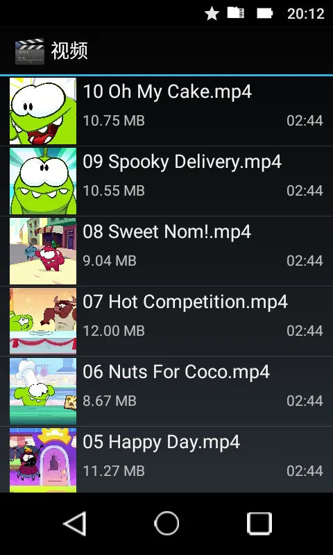 undefined 视频选择