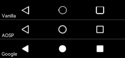 undefined 三种不同导航按钮